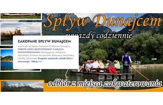 spływ dunajcem